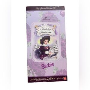 1996 Hallmark Exclusive Barbie‎ Holiday Traditions Homecoming Series *NIB*